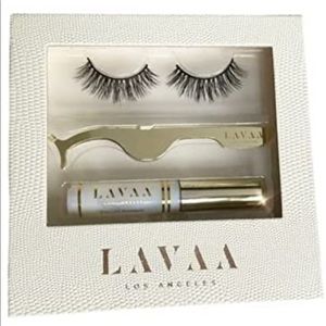NEW LAVAA Flirty False Lashes with Glue & Tool includes - MINK False Lashes